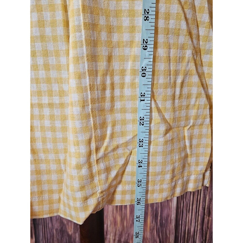 NWT Old Navy Linen Blend Gingham Mini Dress Plus Size 2X - Picture 9 of 10